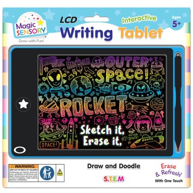 Interactive LCD Writing Tablet - Blue Star - 3