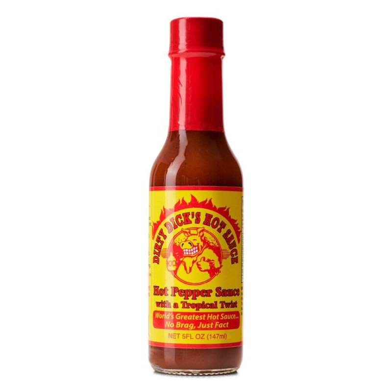 Dirty Dick's Hot Pepper Sauce with Tropical Twist - As Seen On Hot Ones - 1