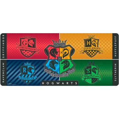 Harry Potter - Hogwarts Shields - XXL Gaming Mat - 3