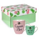 Queen Bee Mini Bee Twin Cup Gift Set - 3