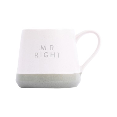 Mr Right & Mrs Always Right 2pc Stoneware Mug Set - 3