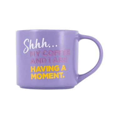 Shhh... My Coffee And I Are Having A Moment Cheeky Mug - 1