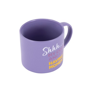 Shhh... My Coffee And I Are Having A Moment Cheeky Mug - 5