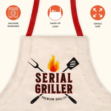 Serial Griller Apron by Legami - 4