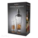 Yarai Glass Cocktail Shaker & Jigger Set by Final Touch - 2