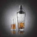 Yarai Glass Cocktail Shaker & Jigger Set by Final Touch - 3