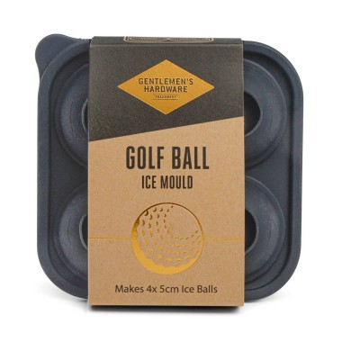 Golf Ball Ice Mould - Makes 4 Ice Balls - 1