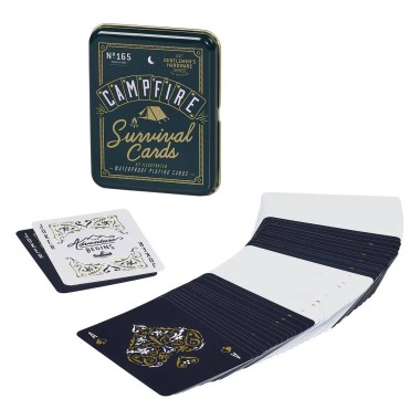 Campfire Survival Playing Cards by Gentlemen's Hardware - 1