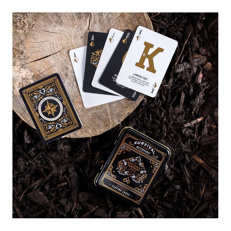 Campfire Survival Playing Cards by Gentlemen's Hardware - 3