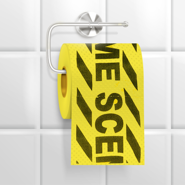 Crime Scene Toilet Roll - 2