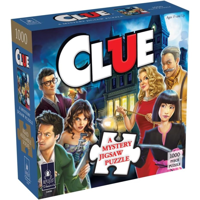 Cluedo® Mystery 1000pc Jigsaw Puzzle - 1