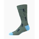 Mens Gone Fishing Socks by Bamboozld - 1