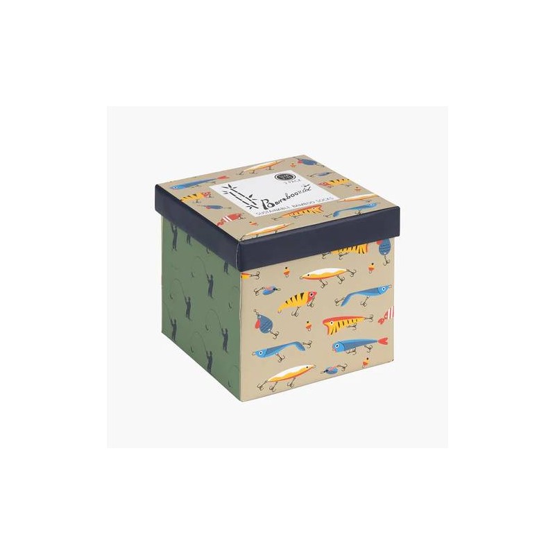 Mens The Fisherman 2pk Socks Gift Box by Bamboozld - 3