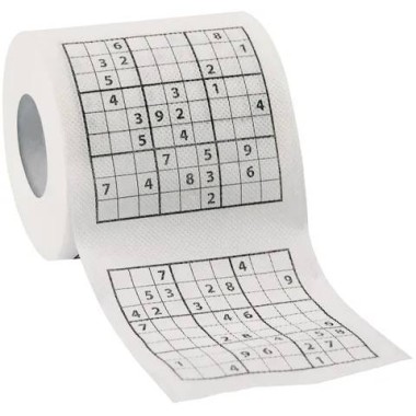 Sudoku Toilet Roll - 3