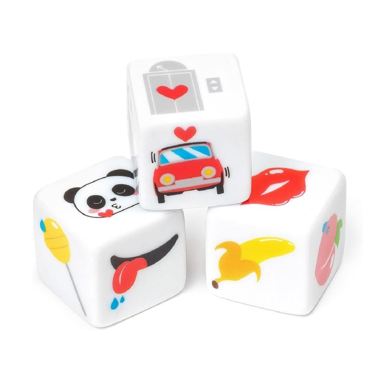 Sex in Progress Set of 3 Dice from Legami - 2