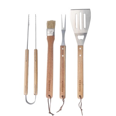 Maverick 4 Piece BBQ Tool with Carry Bag - 3