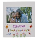 Grandma I Love You So Much Kid Art Photo Frame - 1