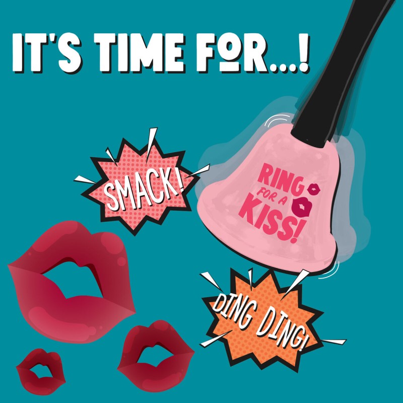 Ring For A Kiss Hand Bell by Legami - 4
