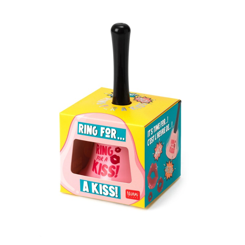 Ring For A Kiss Hand Bell by Legami - 5