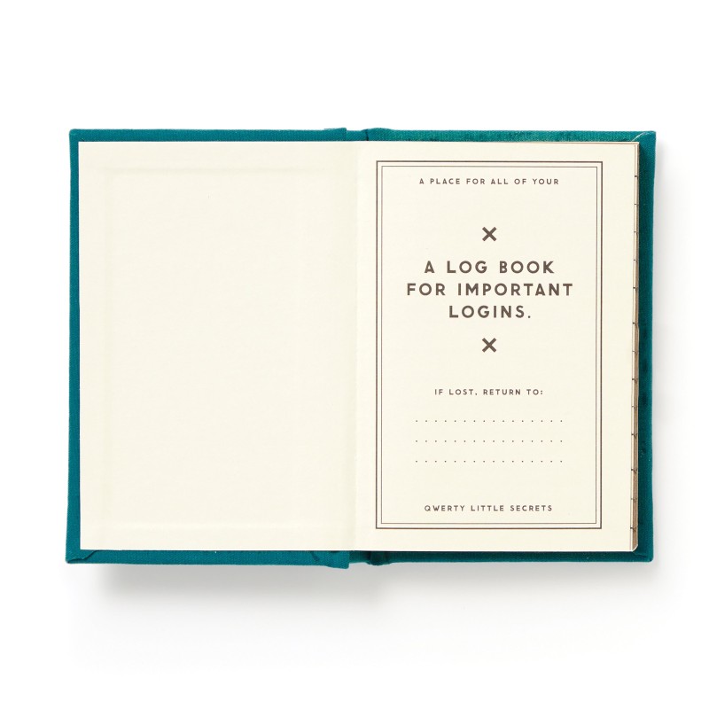 Definitely Not My Passwords - A Tiny Password Diary - 1