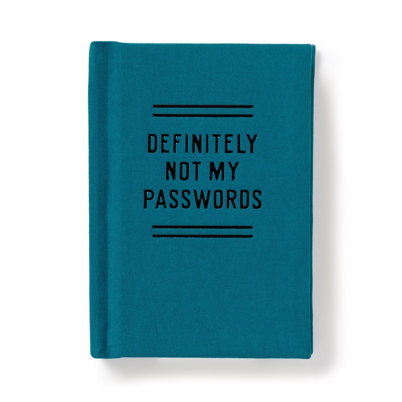 Definitely Not My Passwords - A Tiny Password Diary - 7