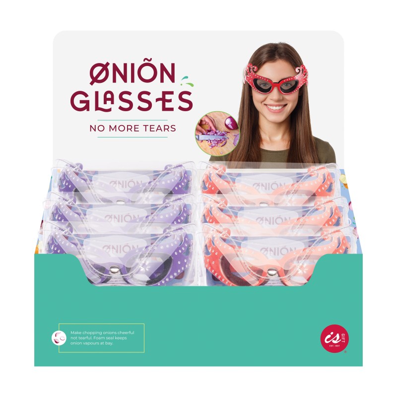Quirky Kitchen Onion Glasses - No More Tears! - 2