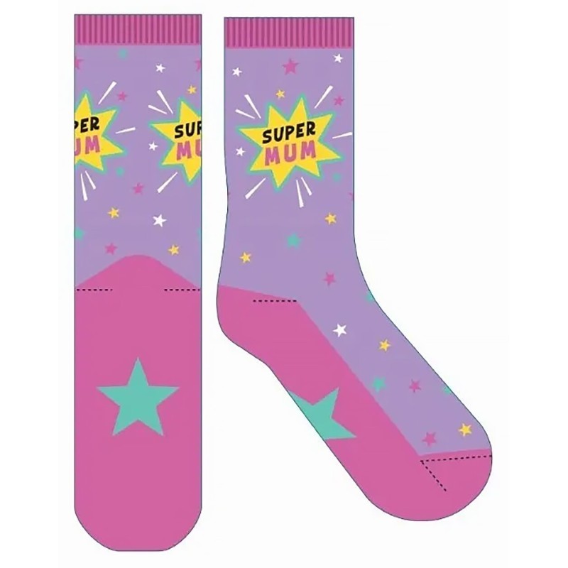 Super Mum Novelty Socks - 1