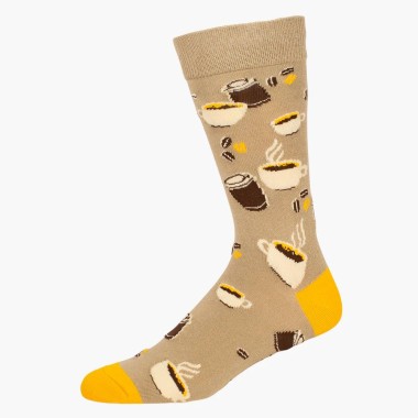 Mens Coffee Lover Socks by Bamboozld - 1