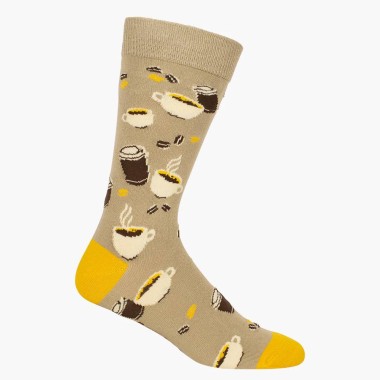 Mens Coffee Lover Socks by Bamboozld - 2