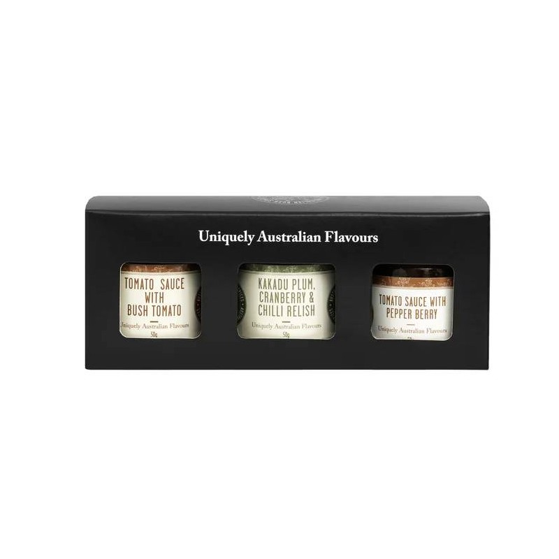 Australian Bush Spices Mini Sauces & Relish Gift Pack - 1