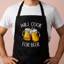 Will Cook for Beer Apron - 1