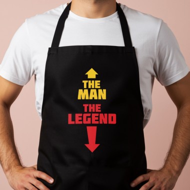 The Man The Legend Apron - 1