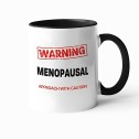 Warning Menopausal Approach With Caution Mug - 2