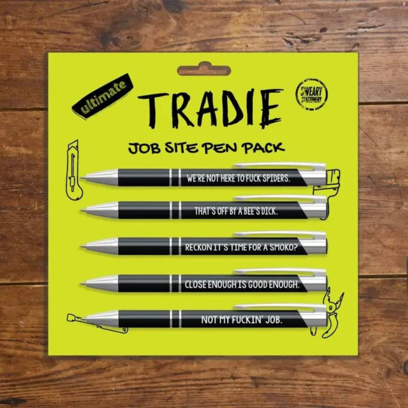 Ultimate Tradie Job Site Pen Pack - 1 Ultimate Tradie Job Site Pen Pack - 1
