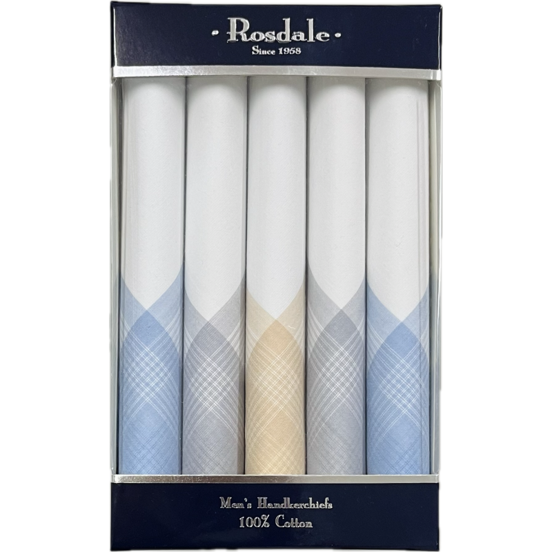 Luxury Men's Woven Handkerchief by Rosdale - 1 Luxury Men's Woven Handkerchief by Rosdale - 1