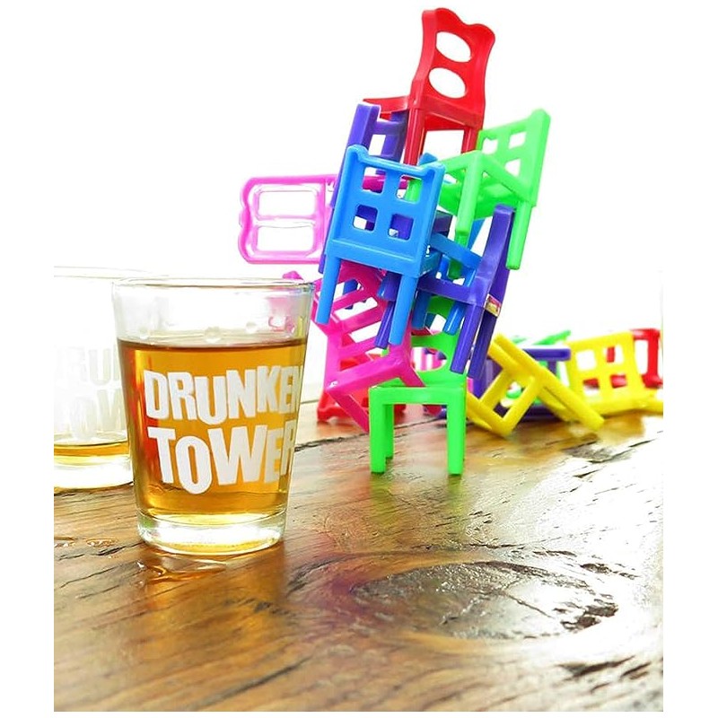 Drunken Tower Game - Balance Chair Edition - 2