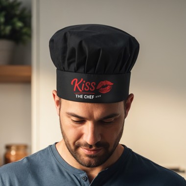 Kiss The Chef Chef Hat - 2