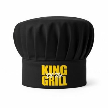 King Of The Grill Chef Hat - 1