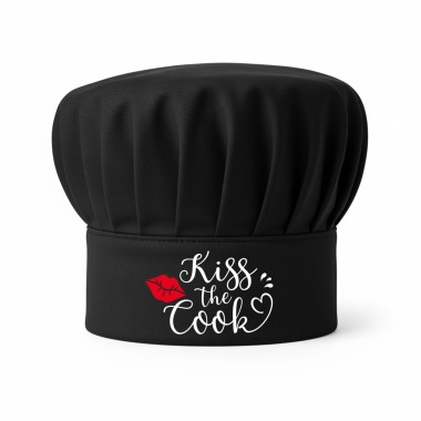 Kiss The Cook Chef Hat - 1