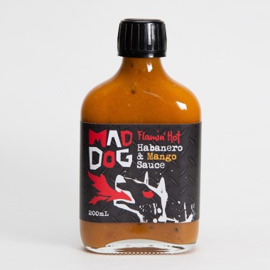 Mad Dog Hot Sauce Gift Box - 2 Pack (Jalapeno & Green Pepper Sauce and Habanero & Mango Sauce) - 3