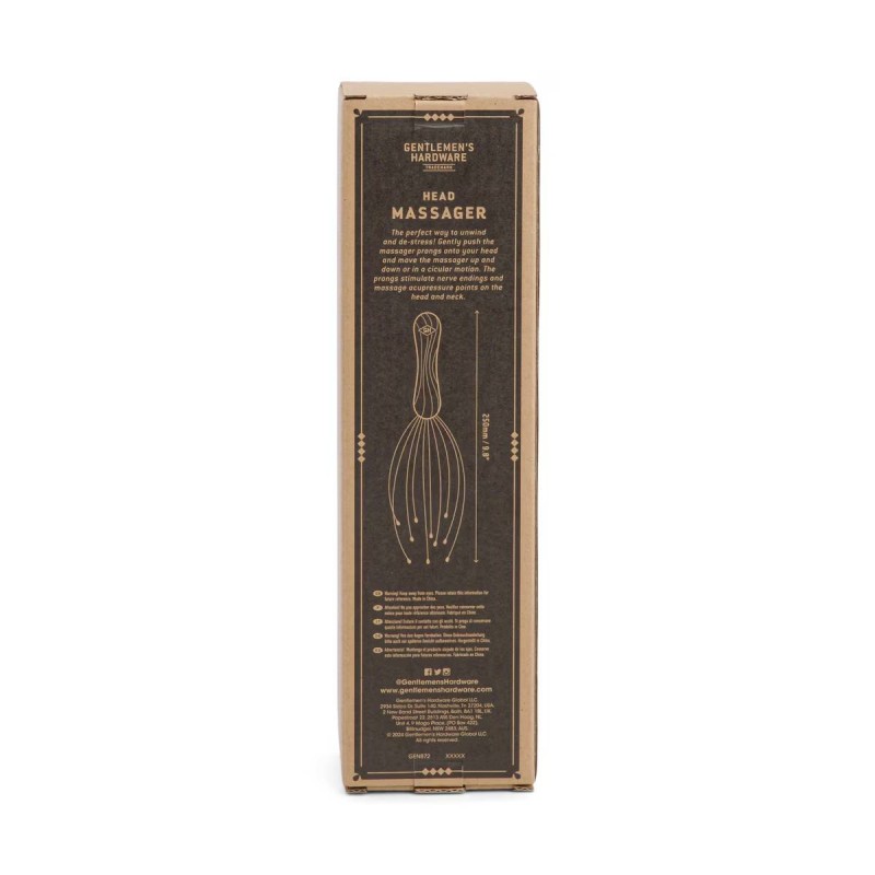 Head Massager by Gentlemen's Hardware - 4