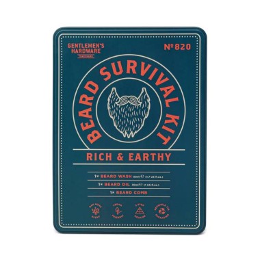Beard Survival Kit by Gentlemen's Hardware - 5
