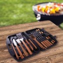 Maverick 18 Piece BBQ Tool Kit in Black Hard Shell Case - 1