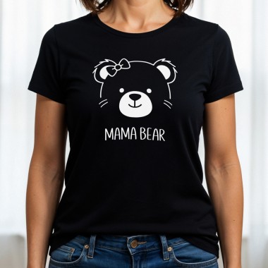 Mama Bear T-Shirt - Cute Version - 1
