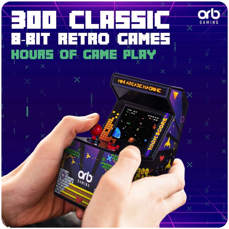 Retro Mini Arcade Machine (300 Categorised Games) - 3