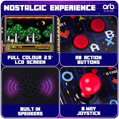 Retro Mini Arcade Machine (300 Categorised Games) - 4