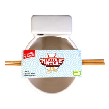 Toilet "Bowl" with Bamboo Chopsticks - 6