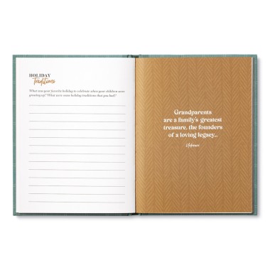 My Grandpa, In His Own Words Interview Journal - 1