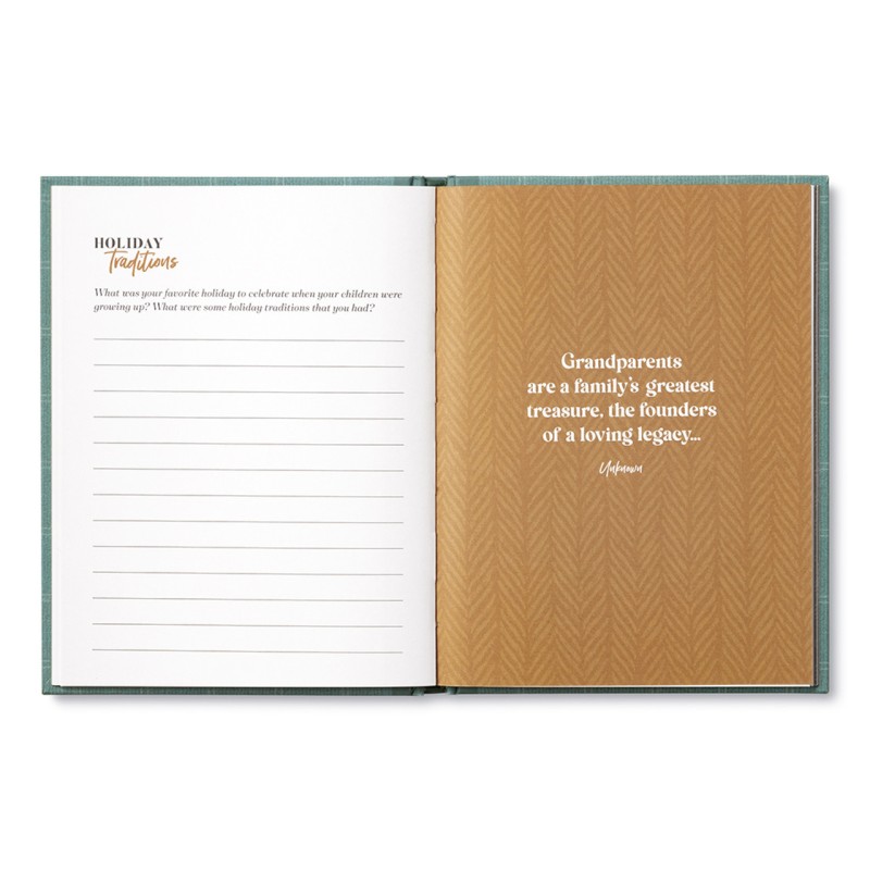 My Grandpa, In His Own Words Interview Journal - 1