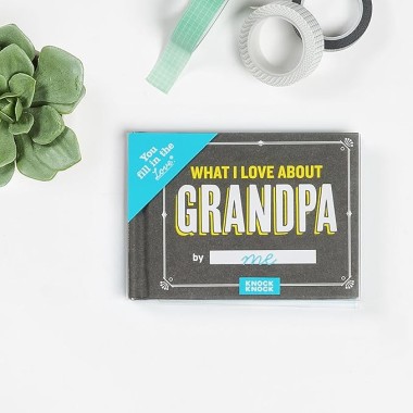 What I Love About Grandpa - Fill In Book - 2